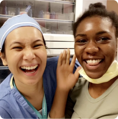 Diverse healthcare team of nurses working together